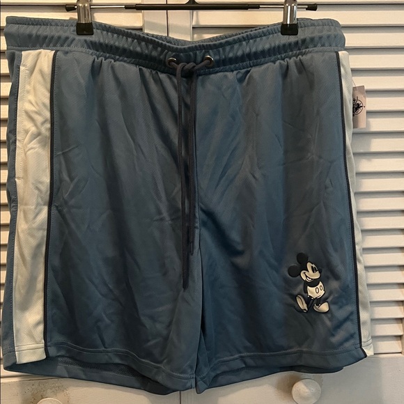 Disney Other - # 0773+ Disney Men's Blue Mickey Mouse Shorts W/ Pockets